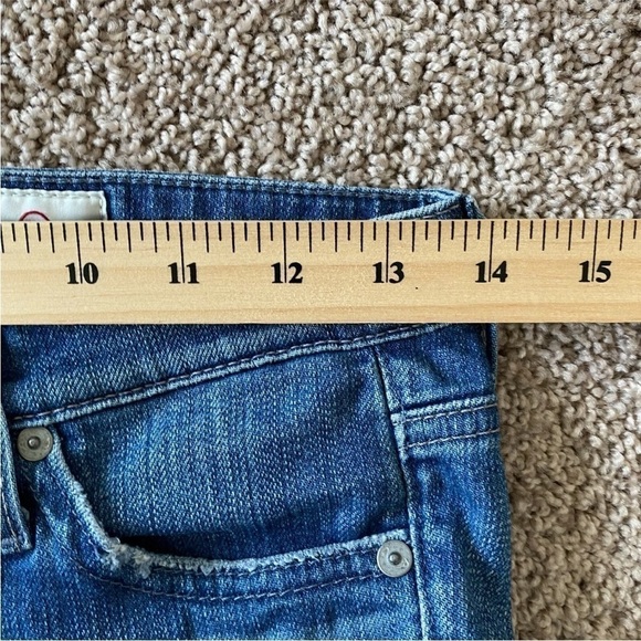 AG Adriano Goldschmied The Legging Ankle Super Skinny Jeans Sz 25R Distressed - Picture 9 of 11
